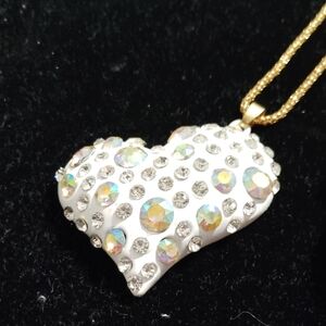 Elegant Heart Pendant Necklace